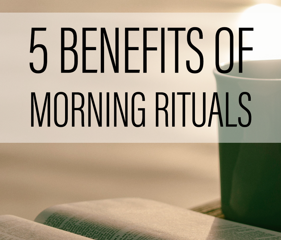 Benefits of Morning Rituals guide image