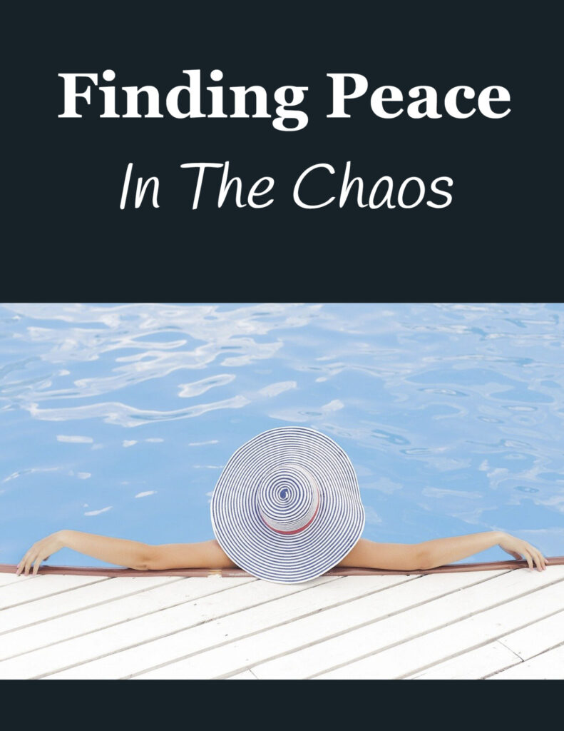 Finding Peace in the Chaos supporting image