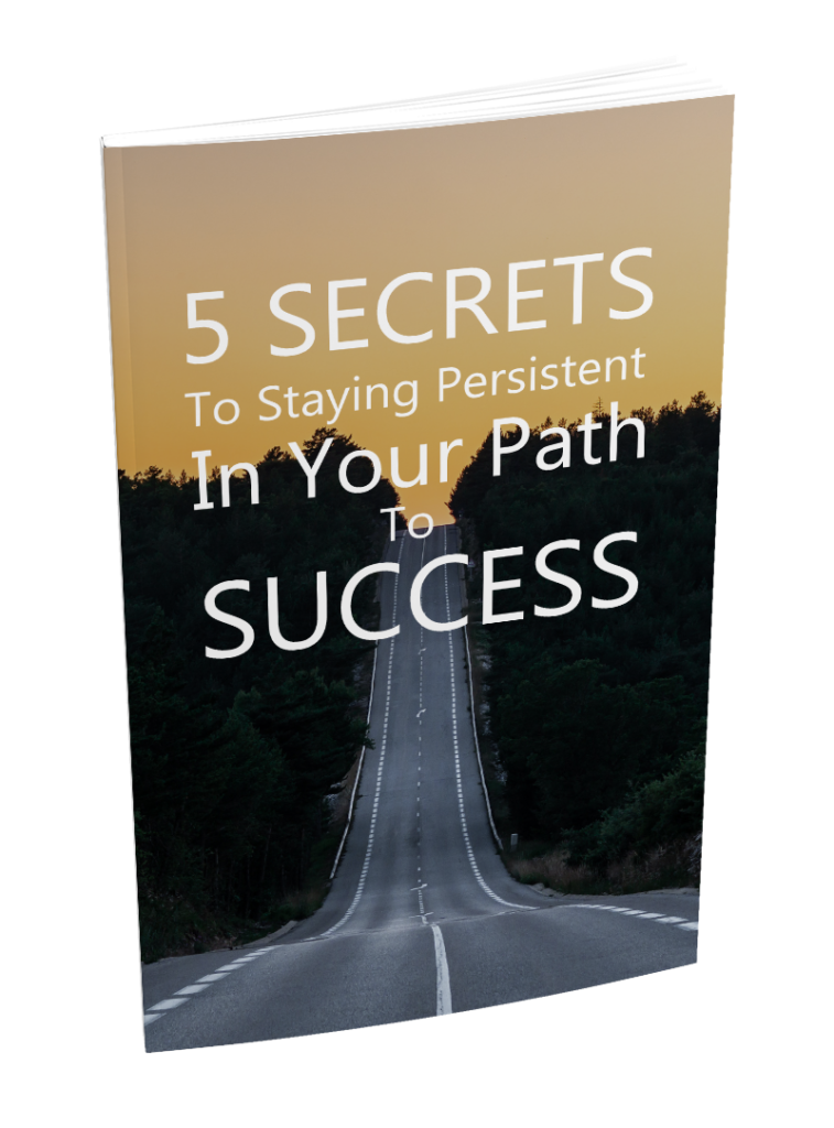 Secrets to Staying Persistent supporting image