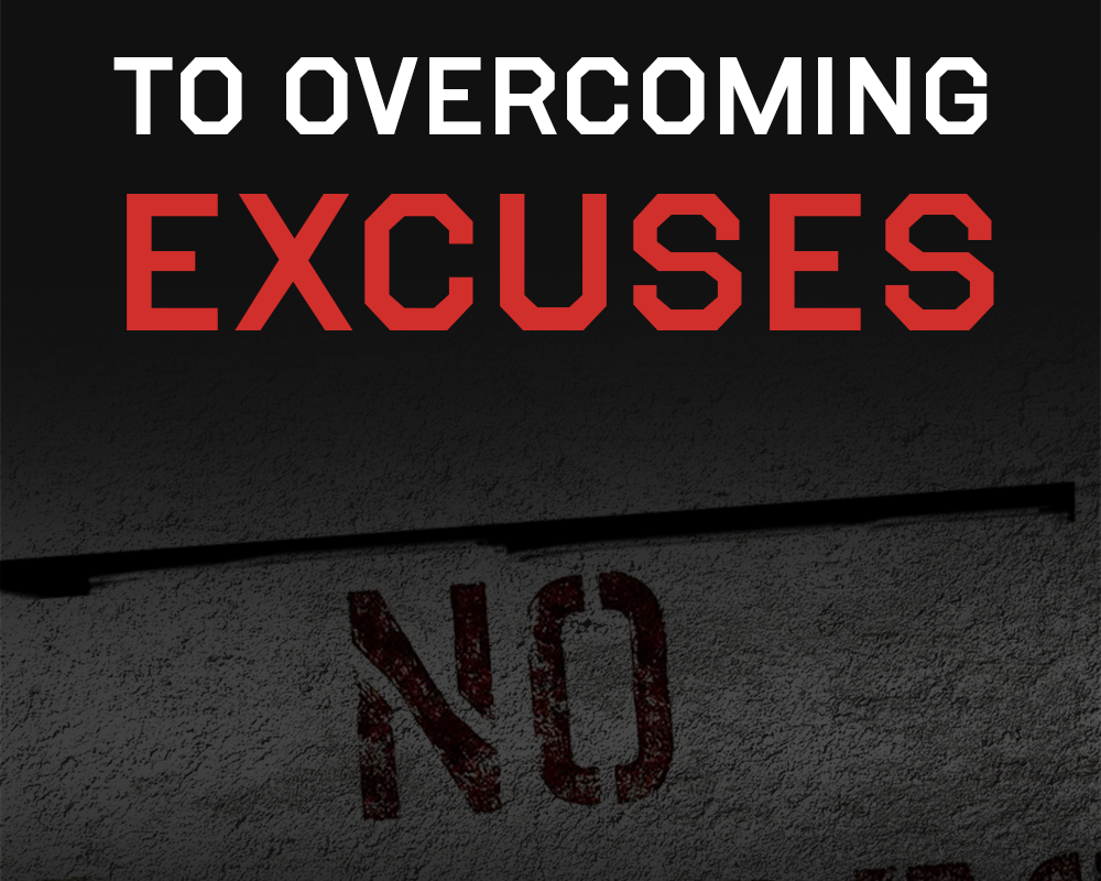 Steps to Overcoming Excuses guide image