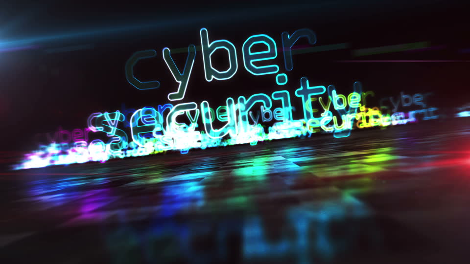 Abstract cyber security visual for Online Security guidance